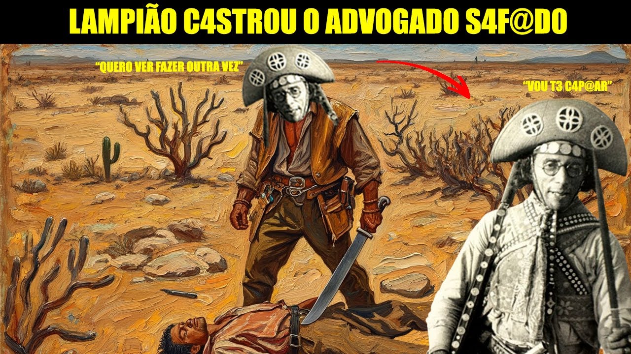 ADVOGADO P3VERTIDO FOI C4STR@DO POR LAMPIÃO