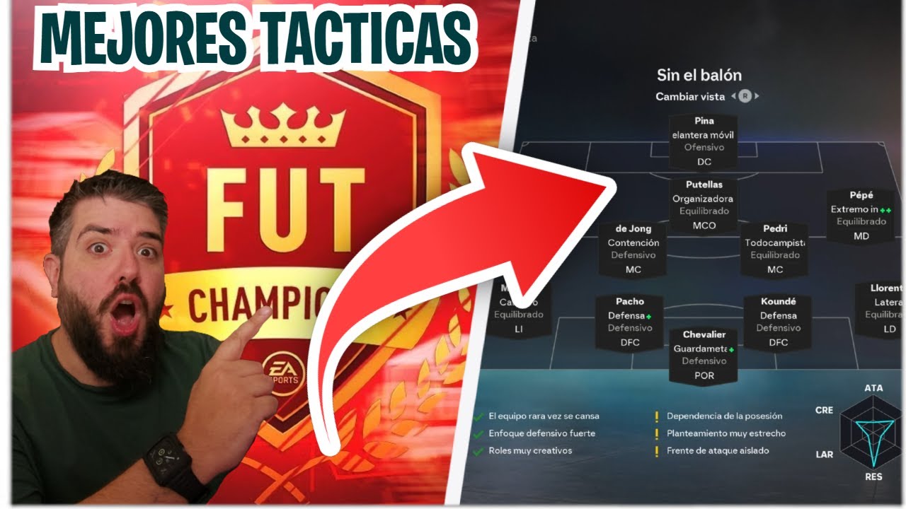 ✅ LAS MEJORES TACTICAS META PARA EL PRIMER FUTCHAMPIONS FC 26 | TACTICAS E INSTRUCCIONES 4411 FC 26