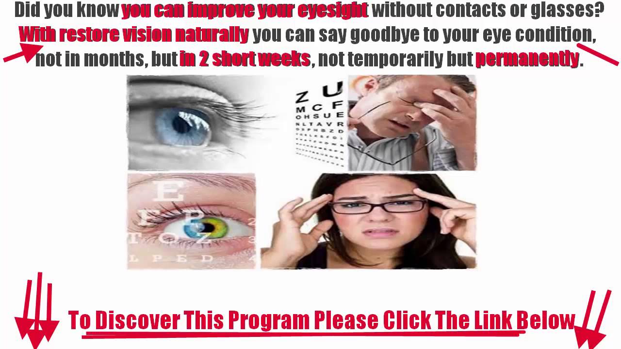 Restore Vision Naturally