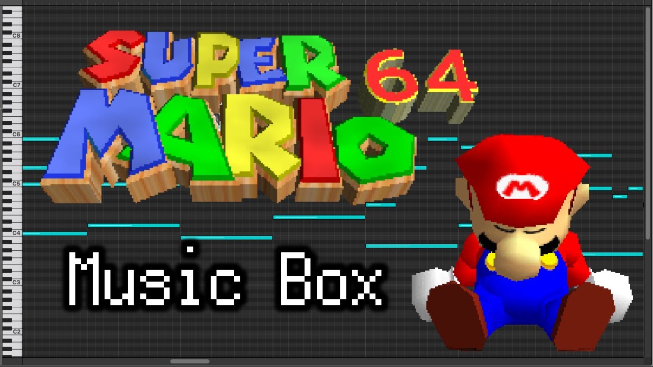 Piranha Plant's Lullaby - Super Mario 64 [Music Box/MIDI]