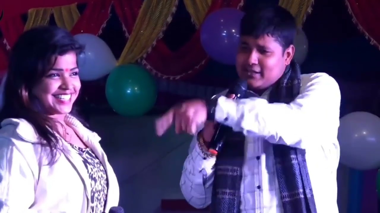 Golu Raja live stage show khoj bhatar Jake bhada pe bhojpuri stage show