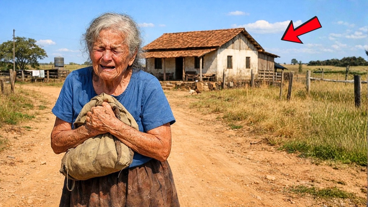 IDOSA ABANDONADA E COM FOME VAI ATÉ UMA FAZENDA DISTANTE PEDIR AJUDA, E O QUE ENCONTRA LÁ...