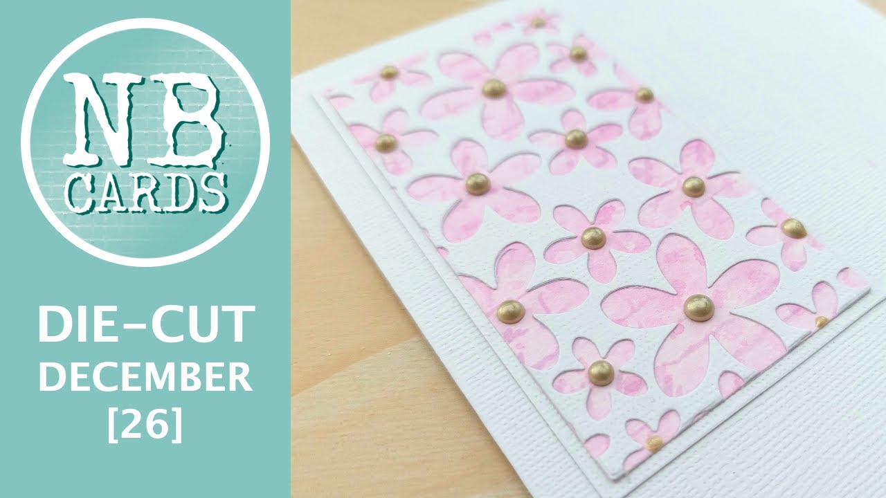Die-Cut December [26] Clean and Simple Card | Hugs