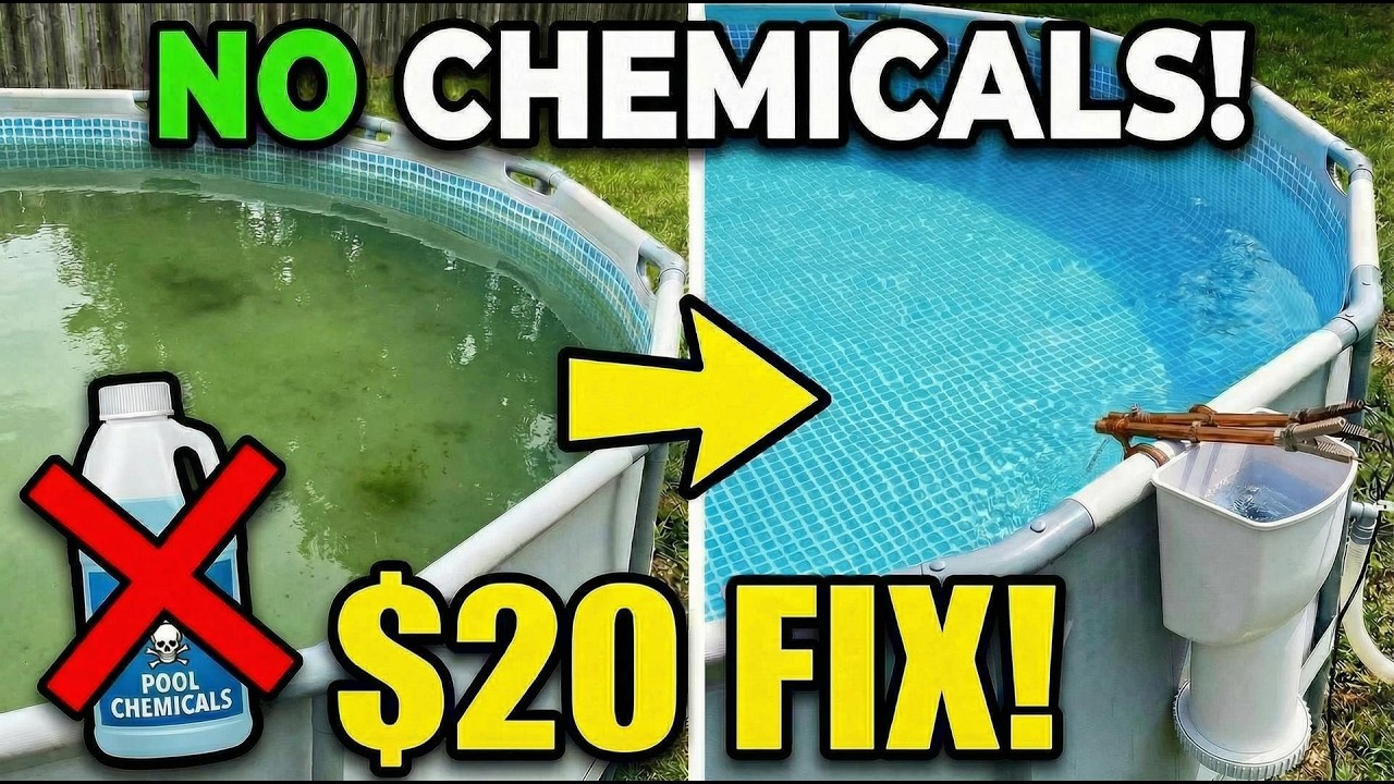 Green Pool Fix - DIY Pool  Copper Ionizer