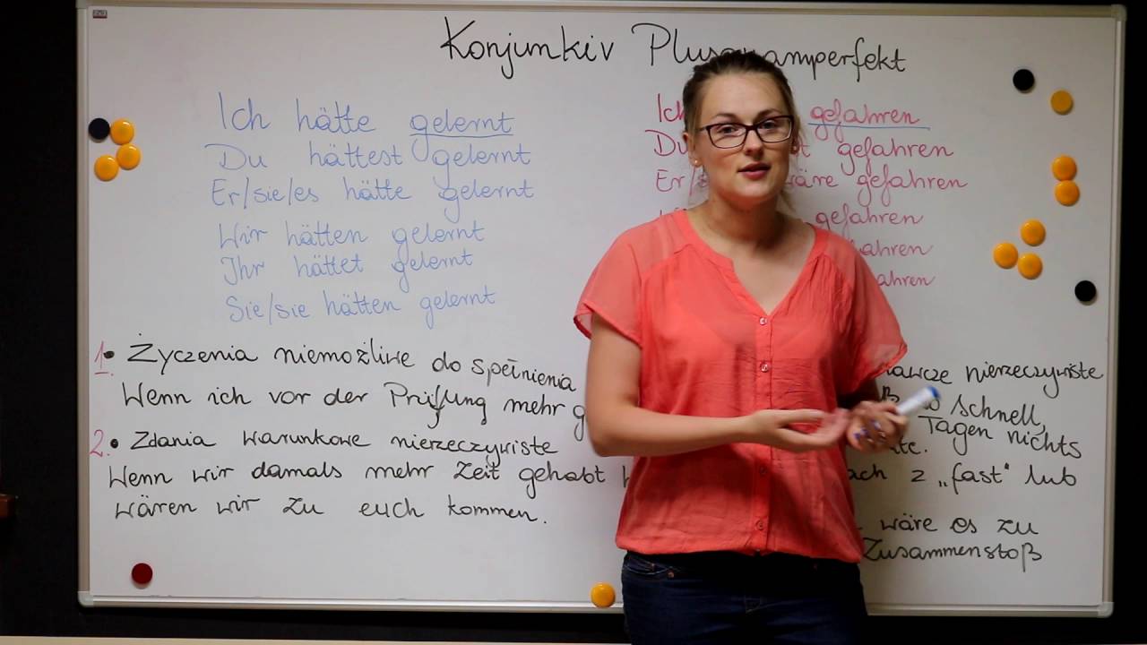 Konjunktiv II Plusquamperfekt - tryb przypuszczający