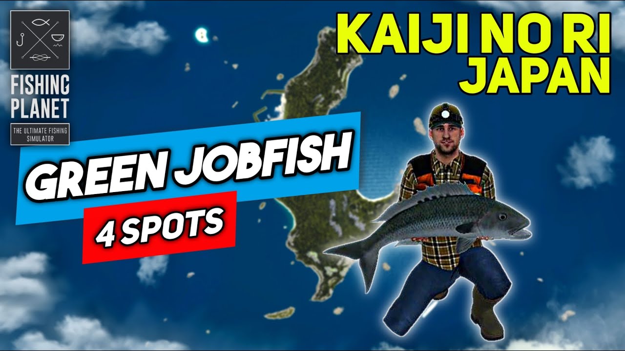 Unique Green Jobfish Kaiji No Ri - Fishing Planet