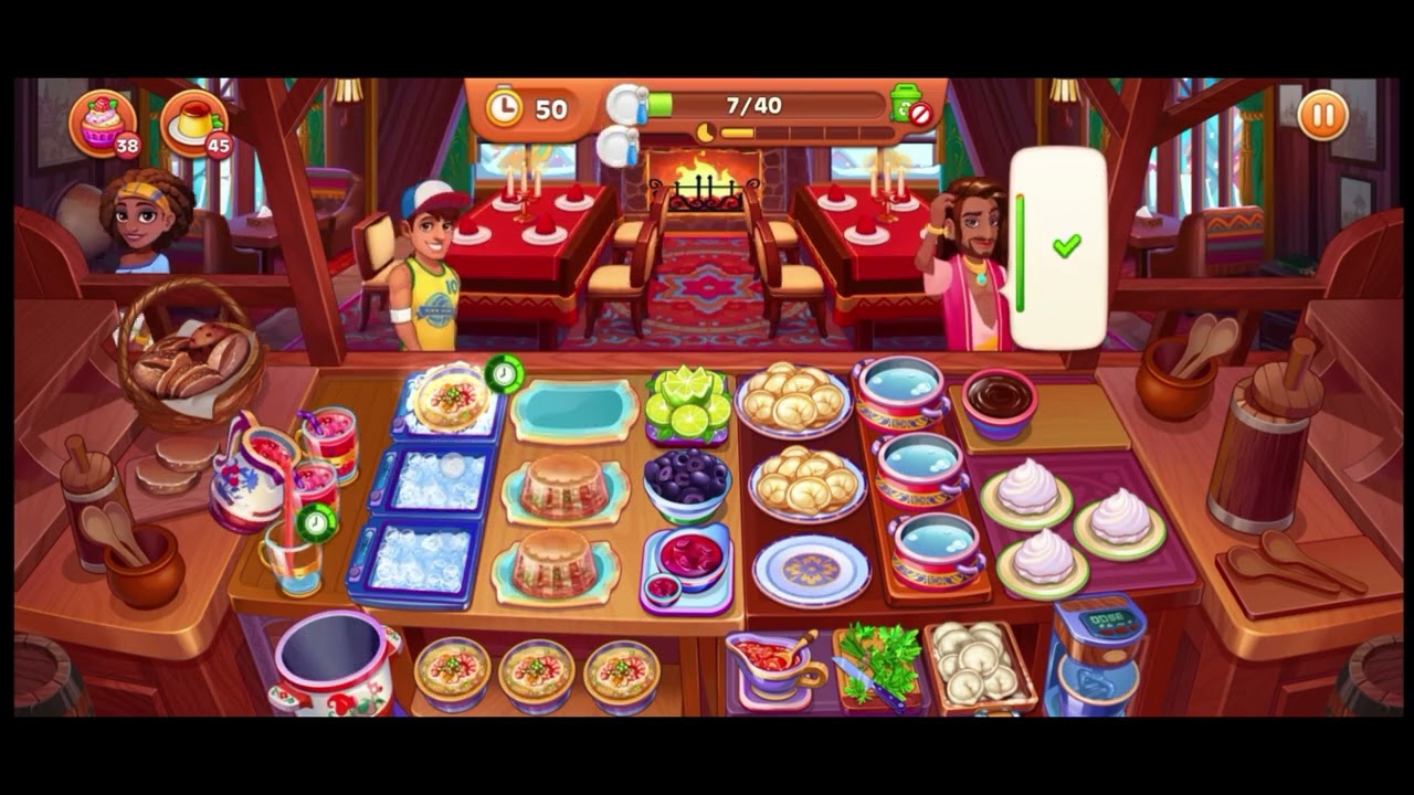 Cooking madness level 703#mengumpulkan kunci