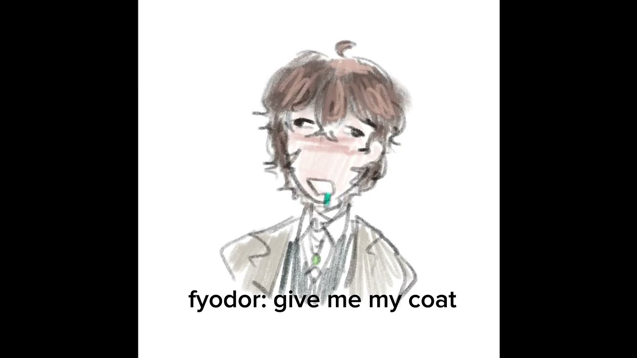 fyodor + dazai / bsd