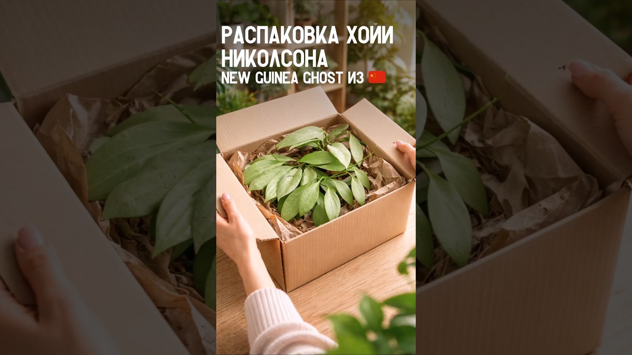 📦 Распаковка осенняя хойи из Китая 🇨🇳 | #pinduoduo #цветыизкитая #распаковка #хойя