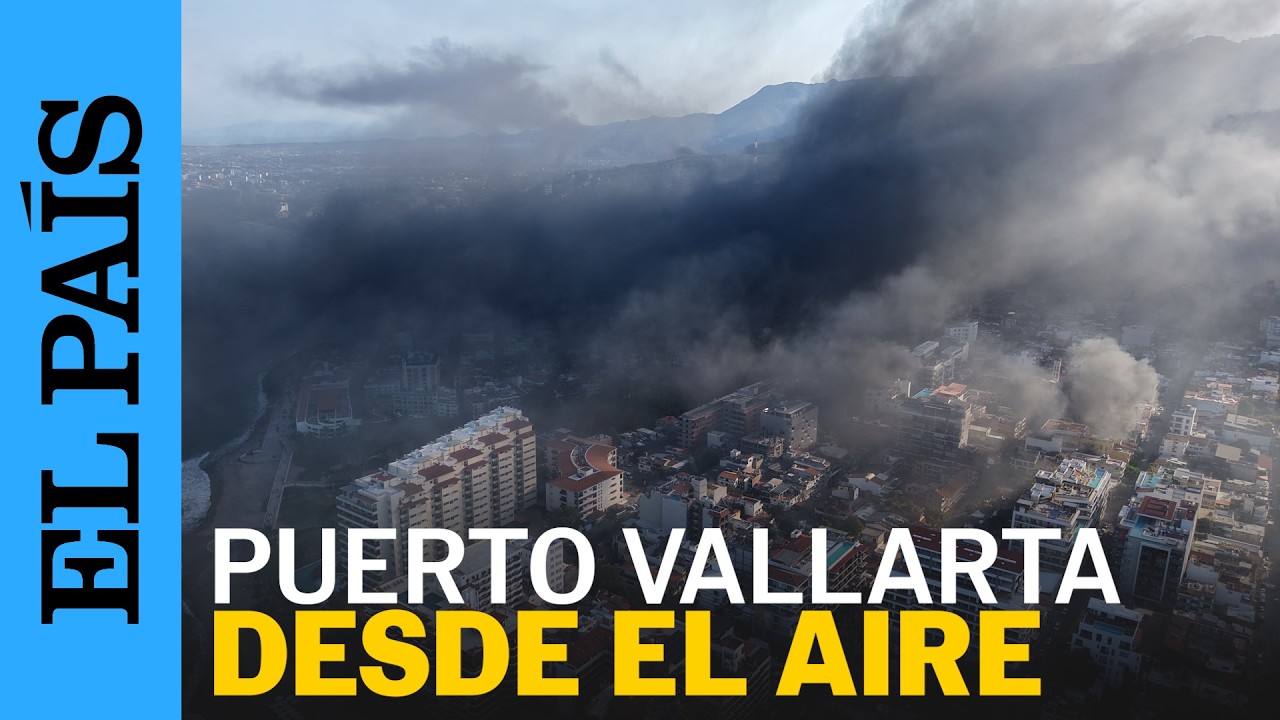 MUERTE DEL MENCHO | Dron muestra PUERTO VALLARTA  tras la ca&iacute;da de 'EL MENCHO' | EL PA&Iacute;S