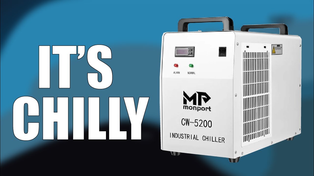 Setting up the Monport CW-5200 Water Chiller & Quick Disconnect for CO2 Laser