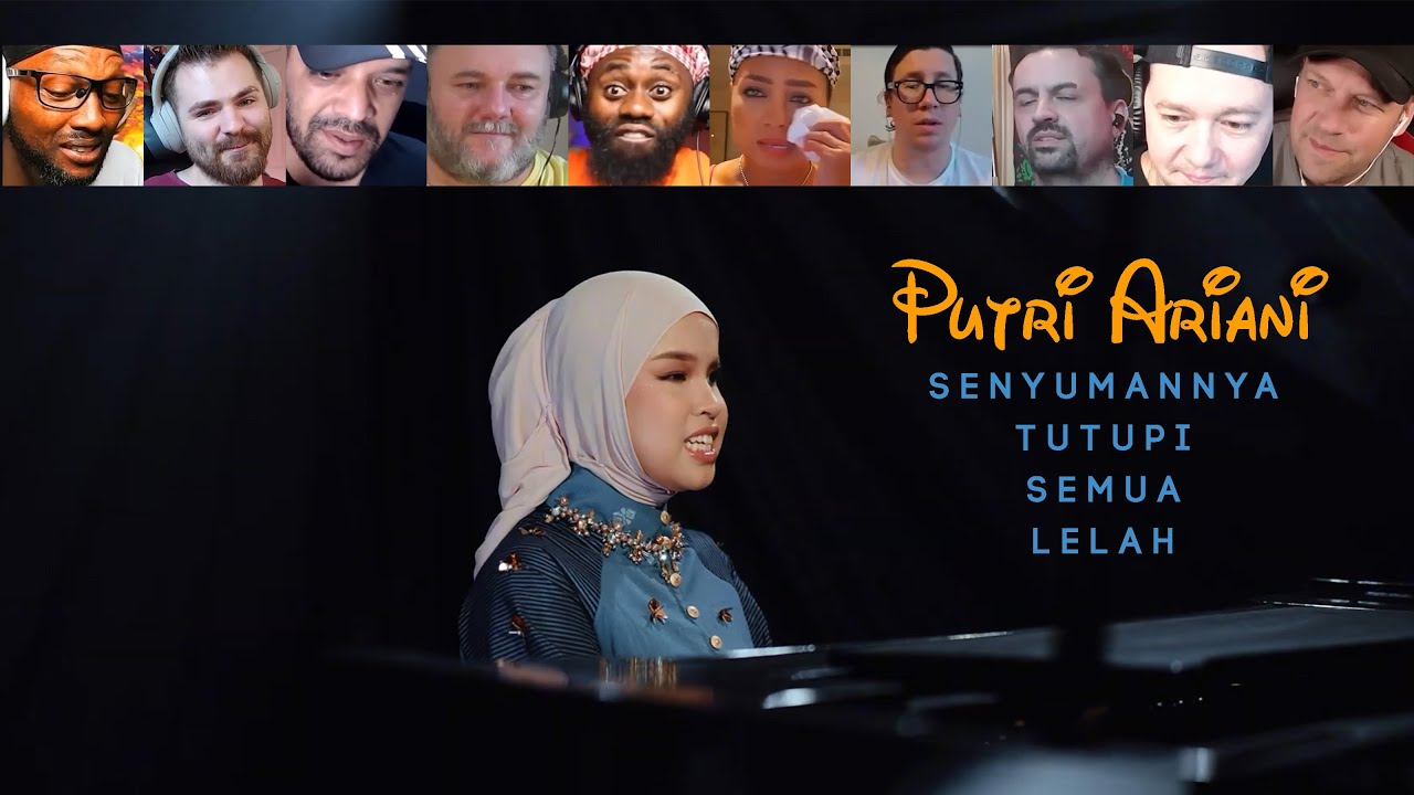 Putri Ariani  New Single Senyumannya Tutupi Semua Lelah Official Music Reaction Mashup