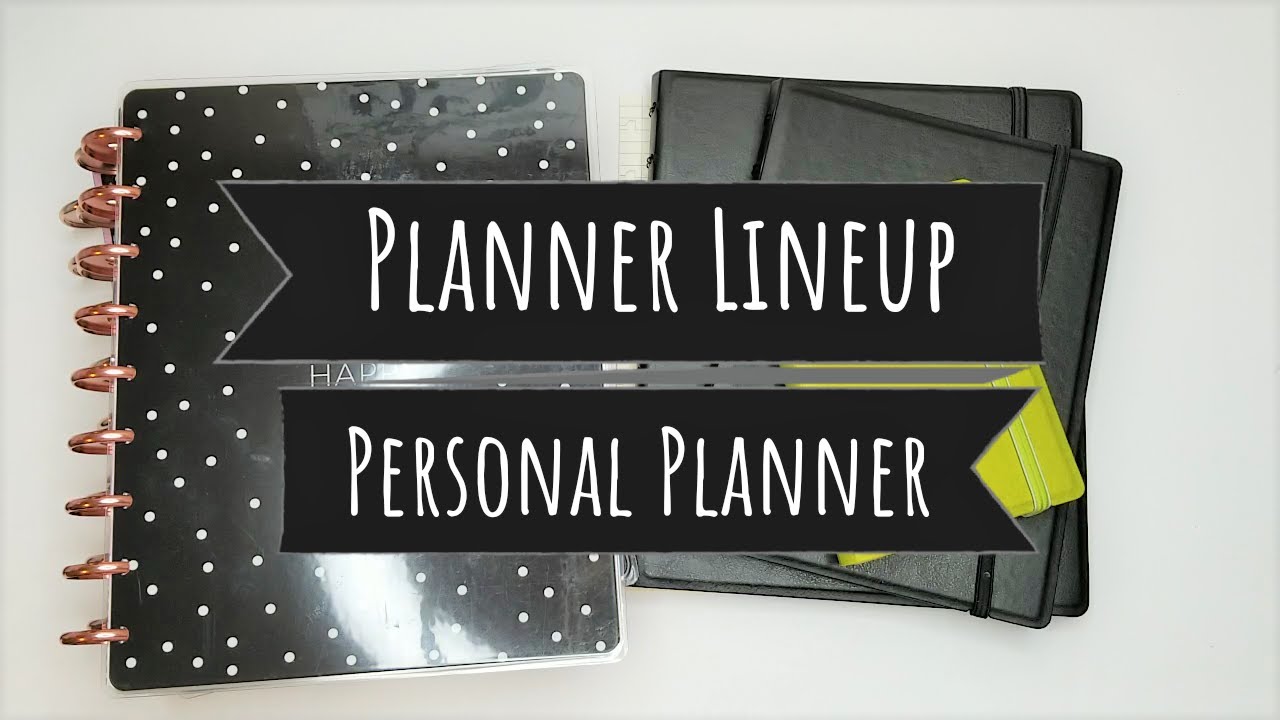 Planner Lineup 2020 | Personal Planner Setup
