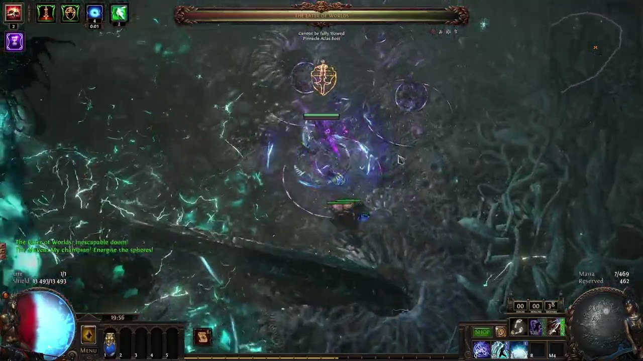 Path of Exile 3.28 Uber Eater Poison Forbidden Rite Cast on Crit Saboteur
