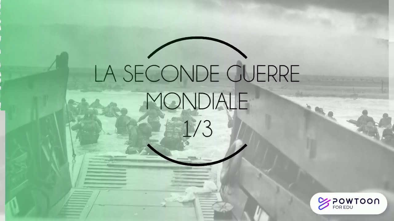 TERMINALE La Seconde Guerre Mondiale 1/3
