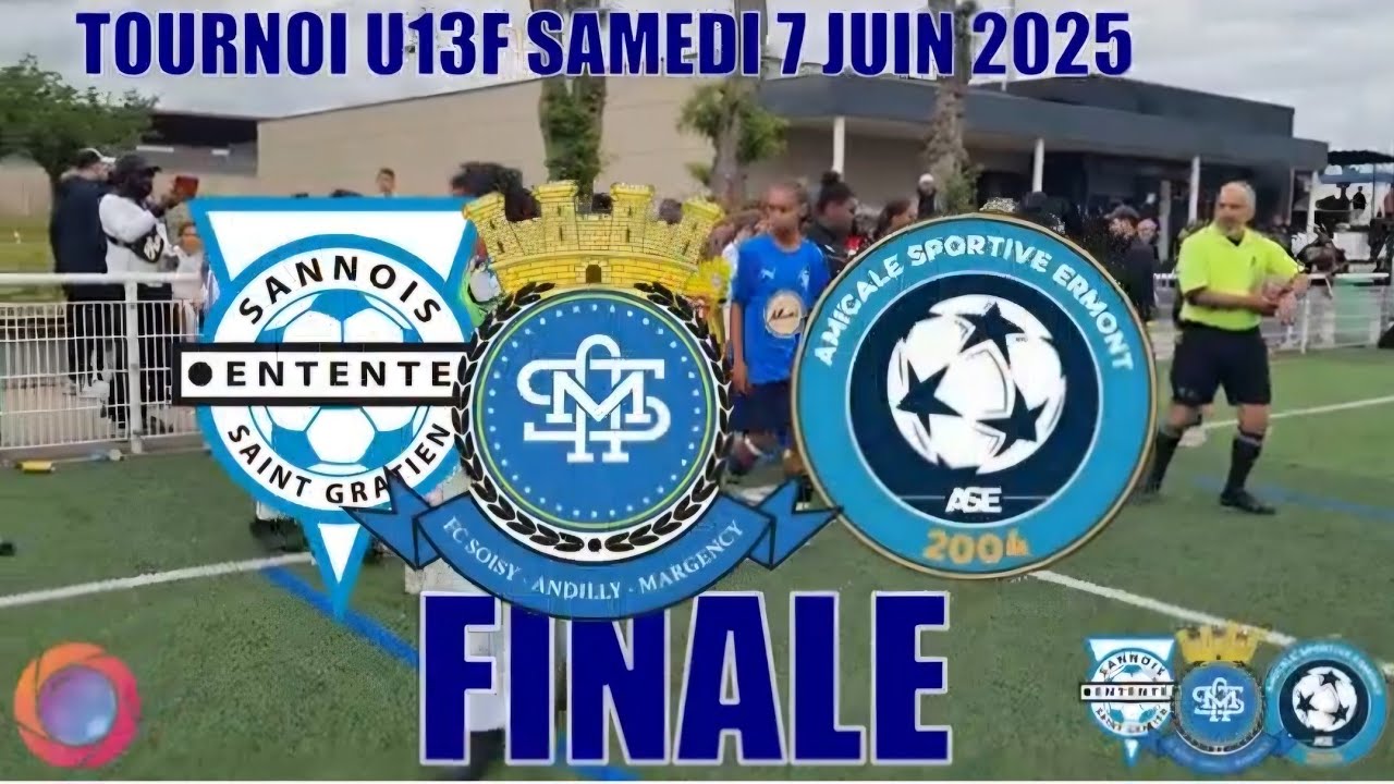 SAMEDI 7 JUIN 2025 TOURNOI U13F FINALE ESSG FC SAM AS ERMONT