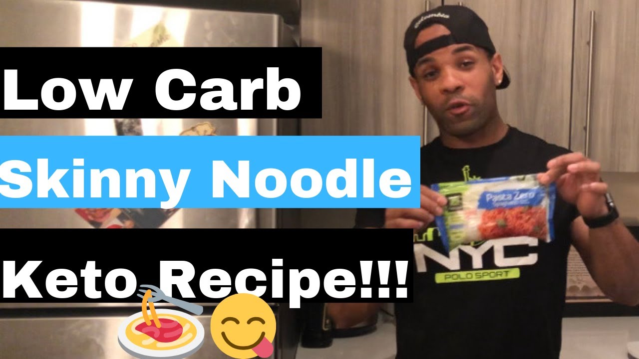 Low Calorie Pasta Recipe! | Keto Friendly Low Carb Pasta Recipe!