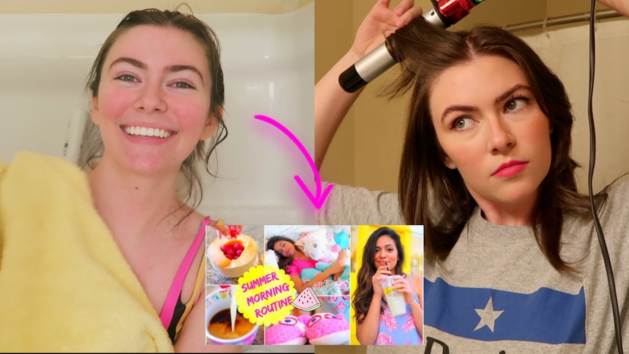 I filmed my morning routine like it's 2014