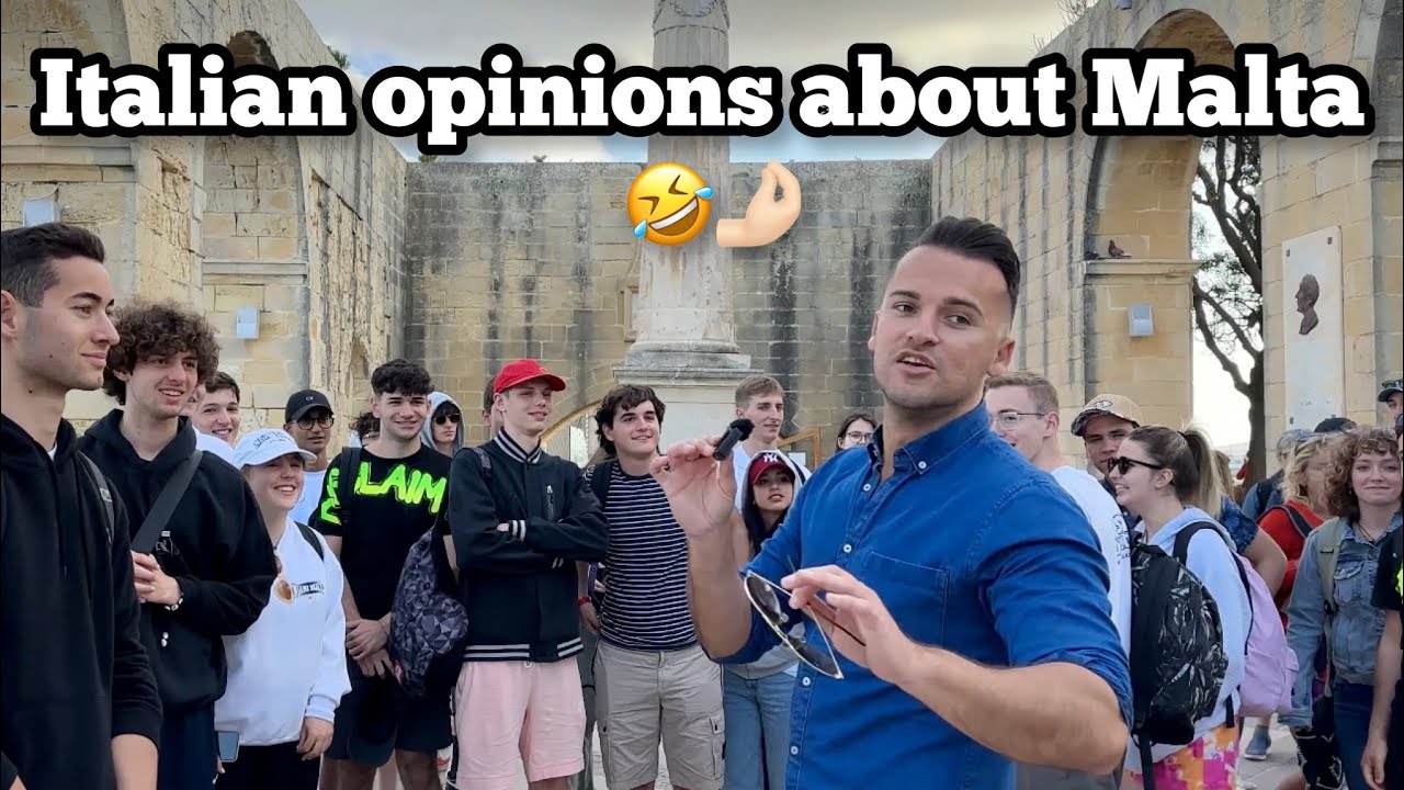Random group of people giving their opinion of Malta