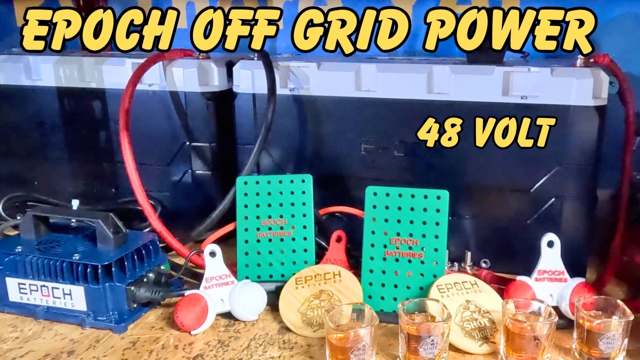 EPOCH Battery 48Volt Off Grid Shop Power