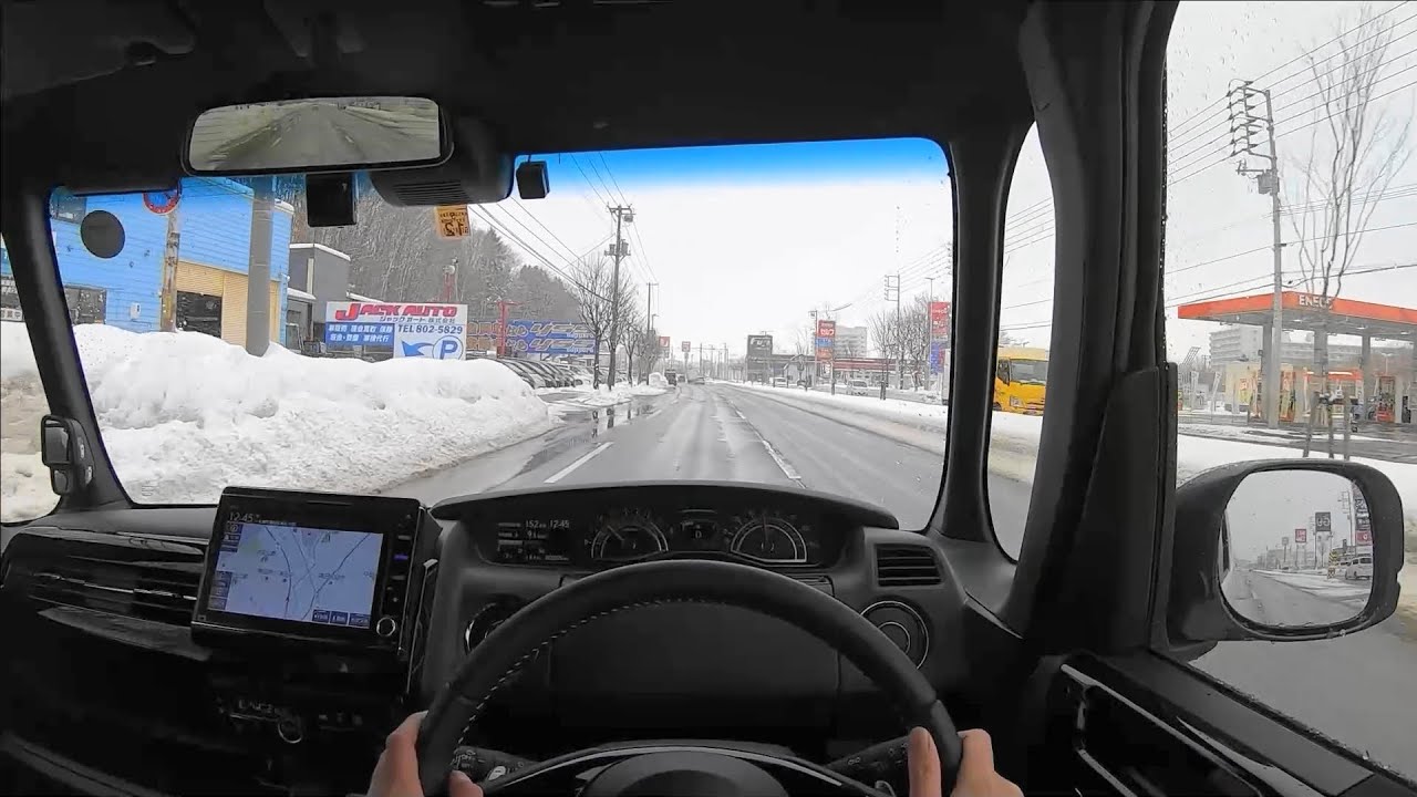 【試乗動画】2020 MC ホンダ N-BOX カスタム  L ターボ 4WD 市街地試乗