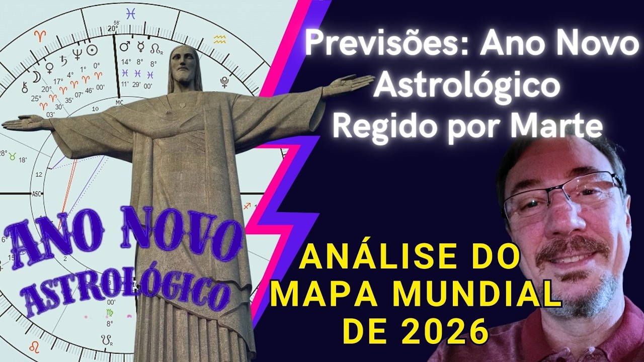 Previsões Astrológicas: 2026, ano de Marte e do Início da Grande Transição Planetária