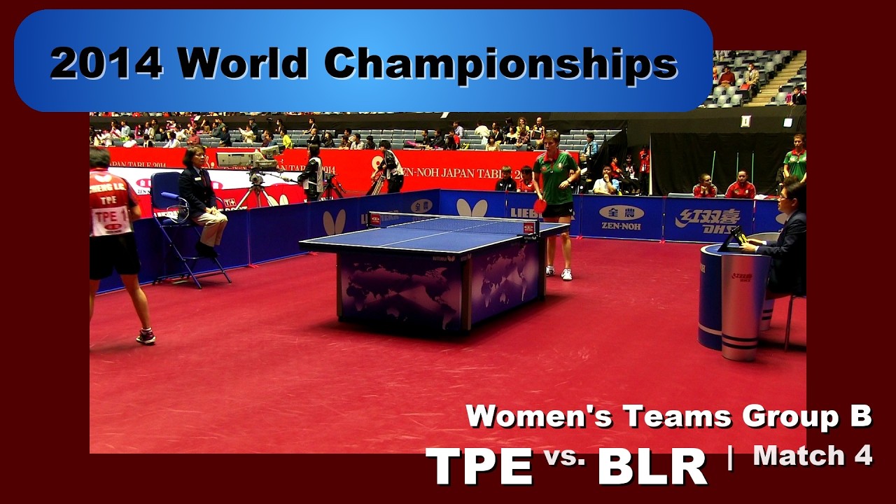 2014 WTTC Women's Team - Group B: TPE - BLR Match 4: Cheng I-Ching v Viktoria Pavlovich