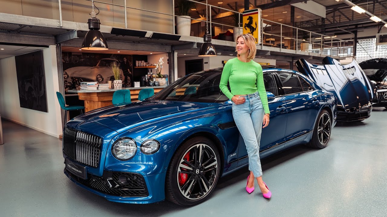 Supercars spotten bij Thijs Timmermans || ASMR in een Bentley Flying Spur?!  🤤