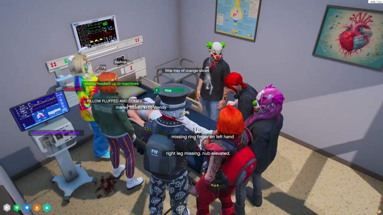 Clowns Visit Marley in the ICU | NOPIXEL 4.0 GTA RP