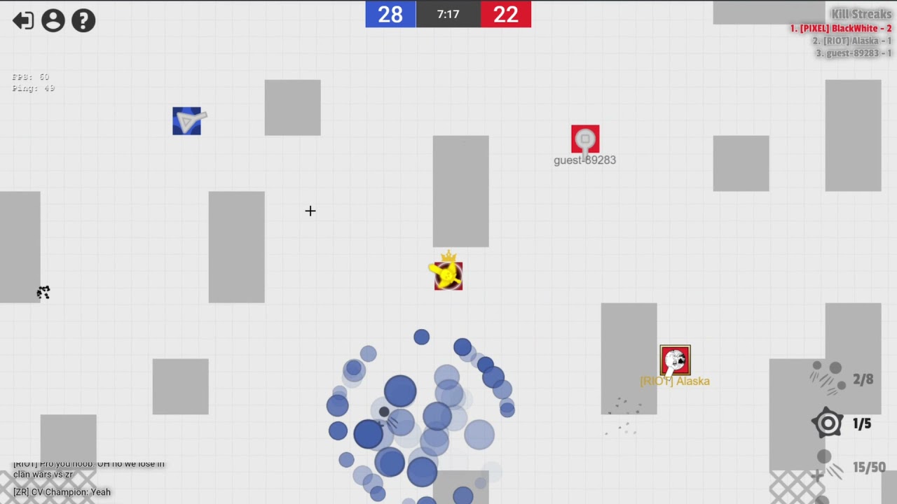 12 Minutes of Blocktanks.io gameplay
