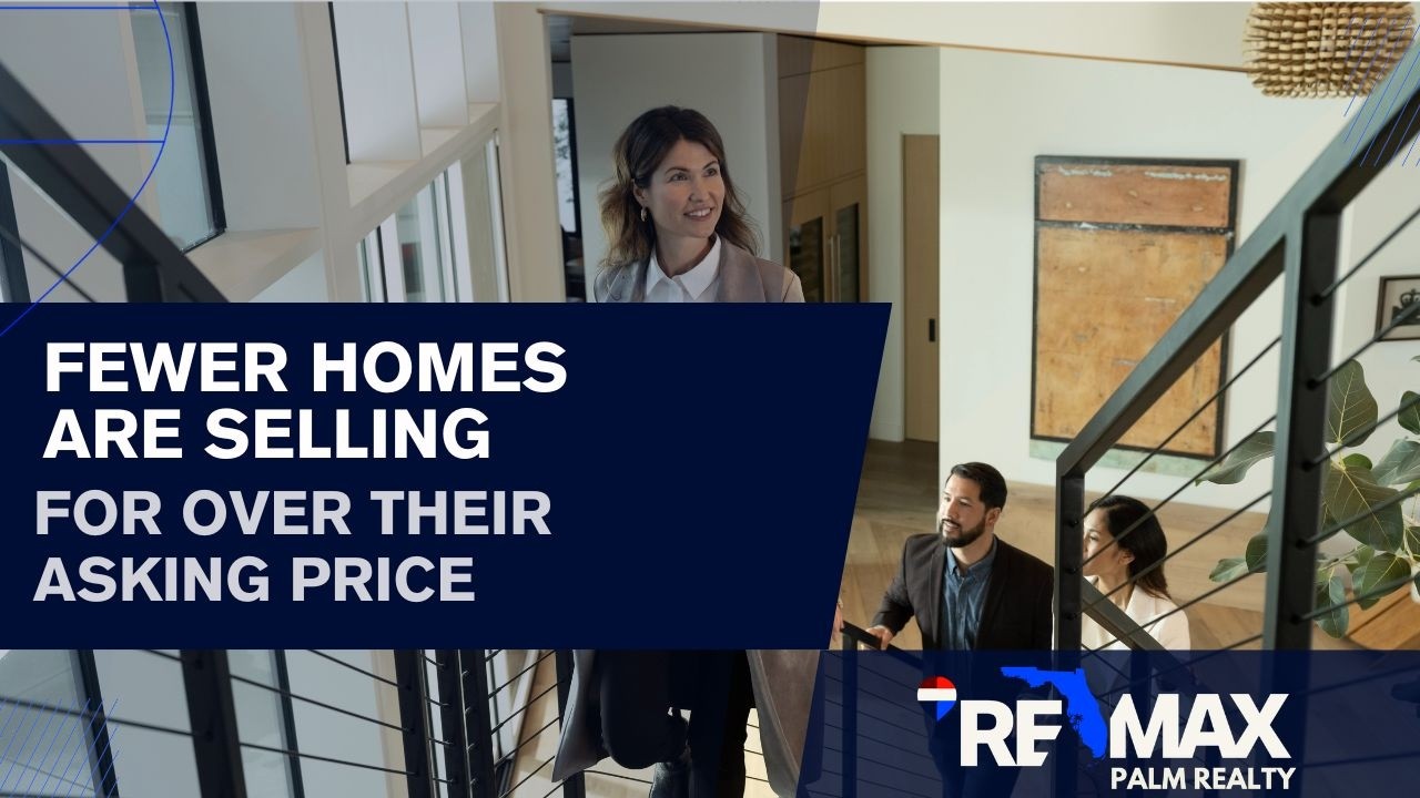 Fewer Homes Are Selling for Over Their Asking Price