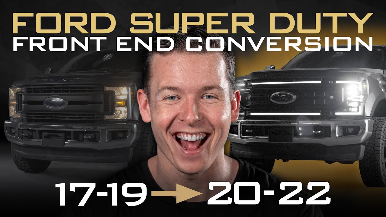 Super Duty Transformation | From 17-19 to 20-22 in Minutes with Morimoto's Facelift Kit!