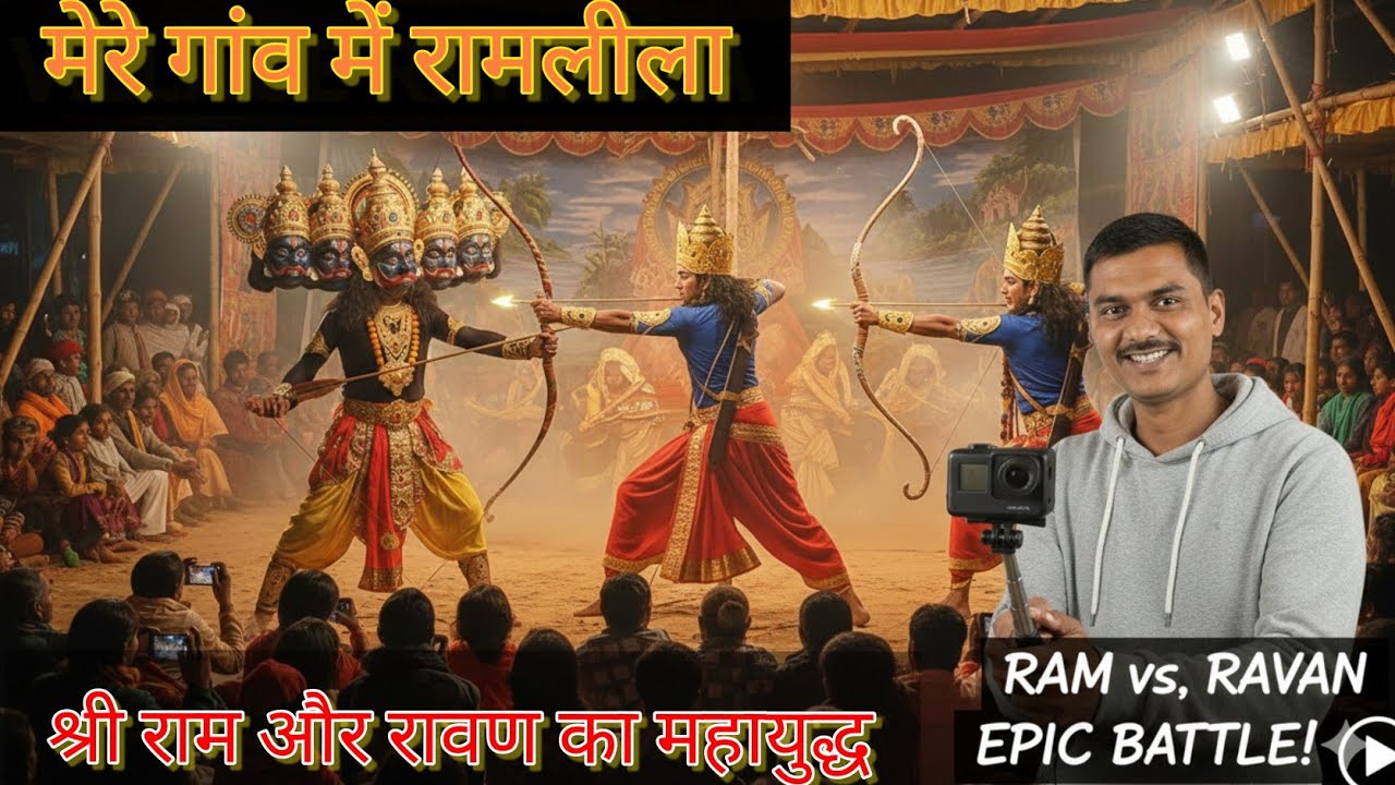 Ram Ravan Yudh Ka Antim Din ⚔️ | Raamlila Last Day | Anuj Mishra Vlog