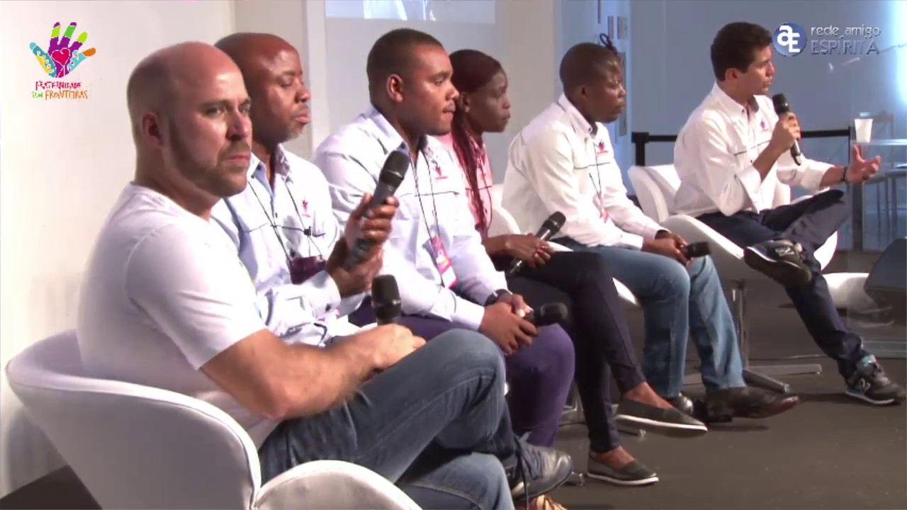 1º Encontro da Fraternidade sem Fronteiras - Bate-papo  com convidados de Moçambique e painel 1