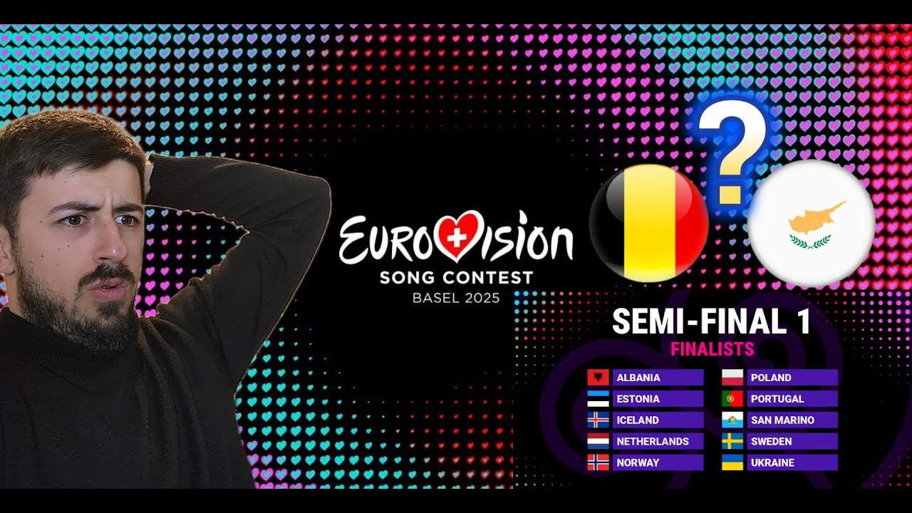 EUROVISION 2025  SEMIFINAL 1 RESULTS (REACTION)