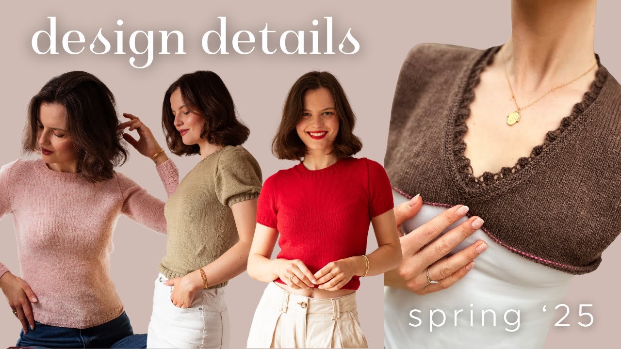 Design details & SPRING PATTERN SALE | Lily Kate Makes Podcast 27