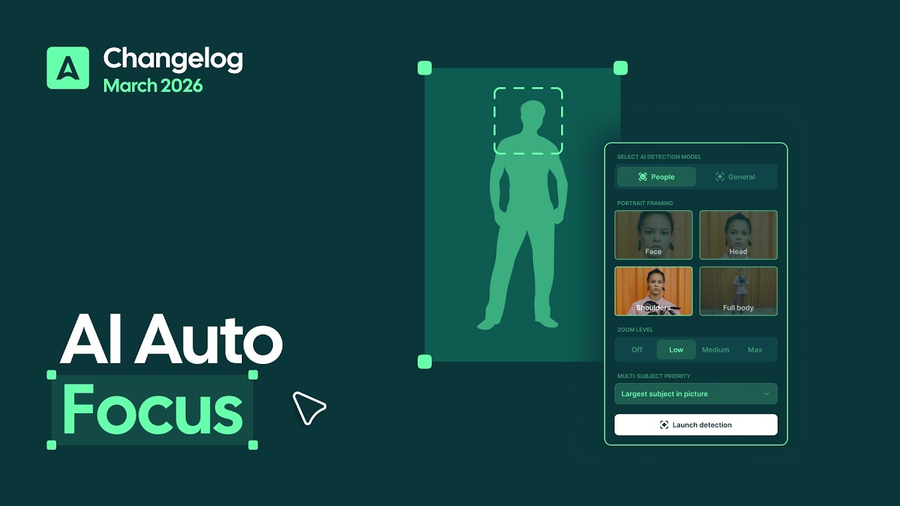 NEW Abyssale Features: Smarter Editor & AI Autofocus! 🚀