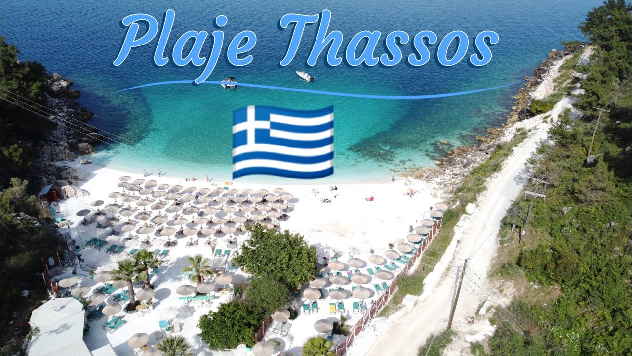 Thassos 2025 🇬🇷4 Plaje pe care TREBUIE să le vezi🌊 #MarbleBeach #LaScalaBeach #CieloBeach #Limenaria