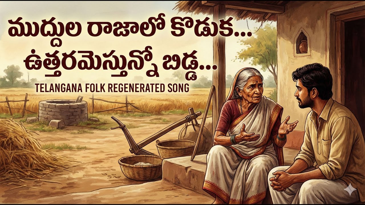 ముద్దుల రాజాలో కొడుక Muddula Rajalo Koduka | AI Re-Generated | Telangana Folk Song | Janapada Songs