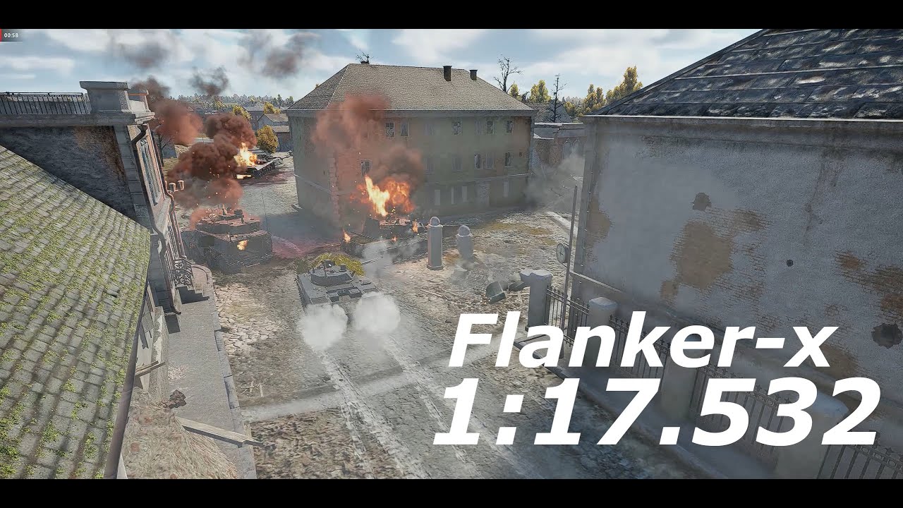 новый МИРОВОЙ РЕКОРД 1:17.532 - САМАЯ БЫСТРАЯ  ЯДЕРКА в War Thunder - БМД-4 - Flanker-x