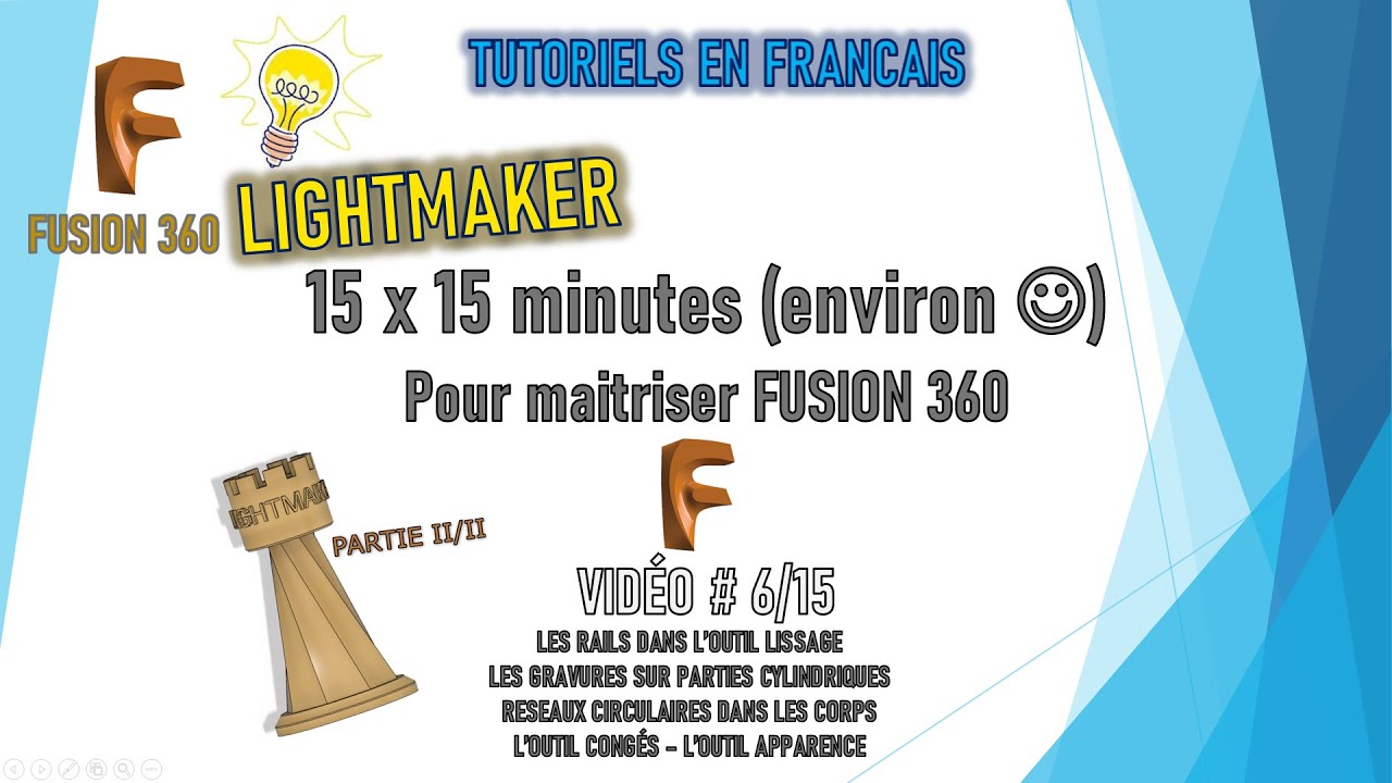 [TUTO 6/15 ] [TUTO FUSION 360] - [TUTORIEL FUSION 360 POUR DEBUTANTS]