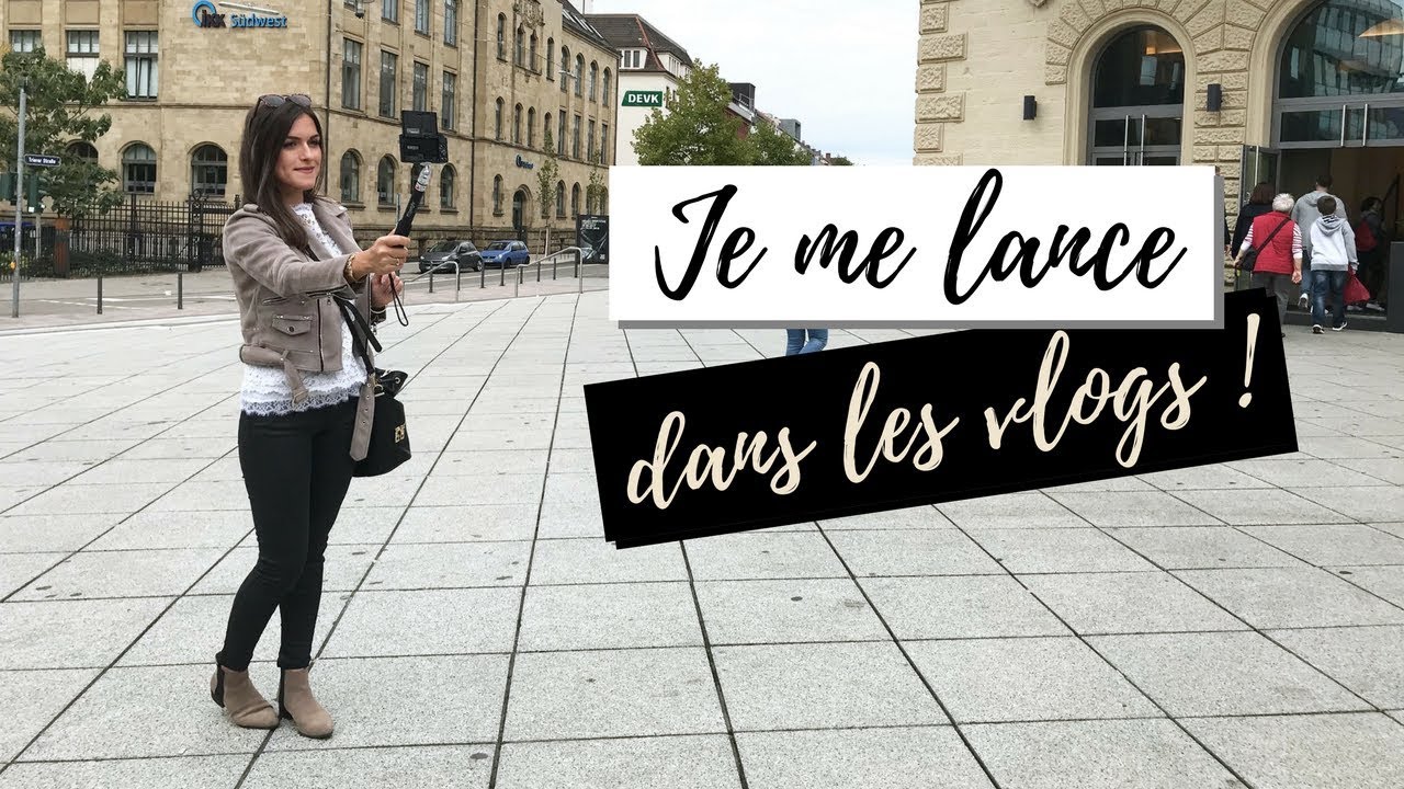 Je me lance dans les vlogs - Journée shopping en Allemagne & haul