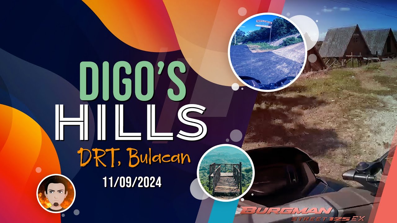 Digo's Hills Ride - DRT, Bulacan | Suzuki Burgman EX 125