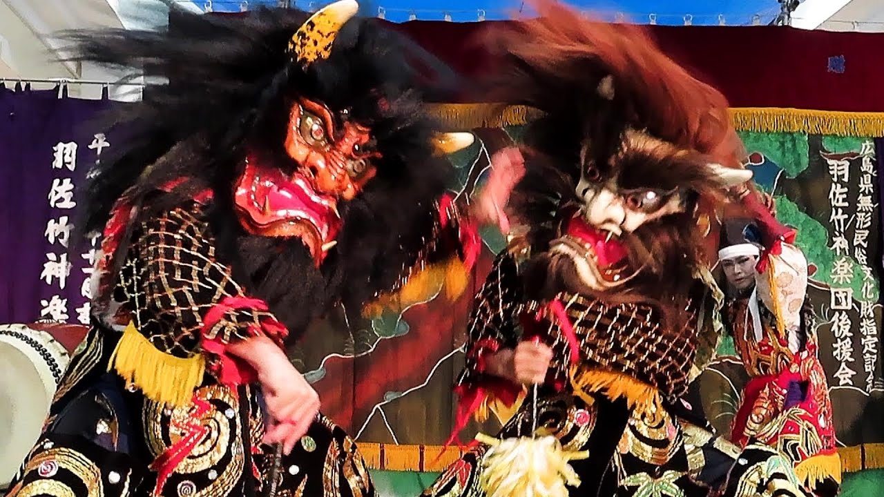 ひろしま安芸高田神楽【戻橋】羽佐竹神楽団2023.8.12～フジグラン東広島