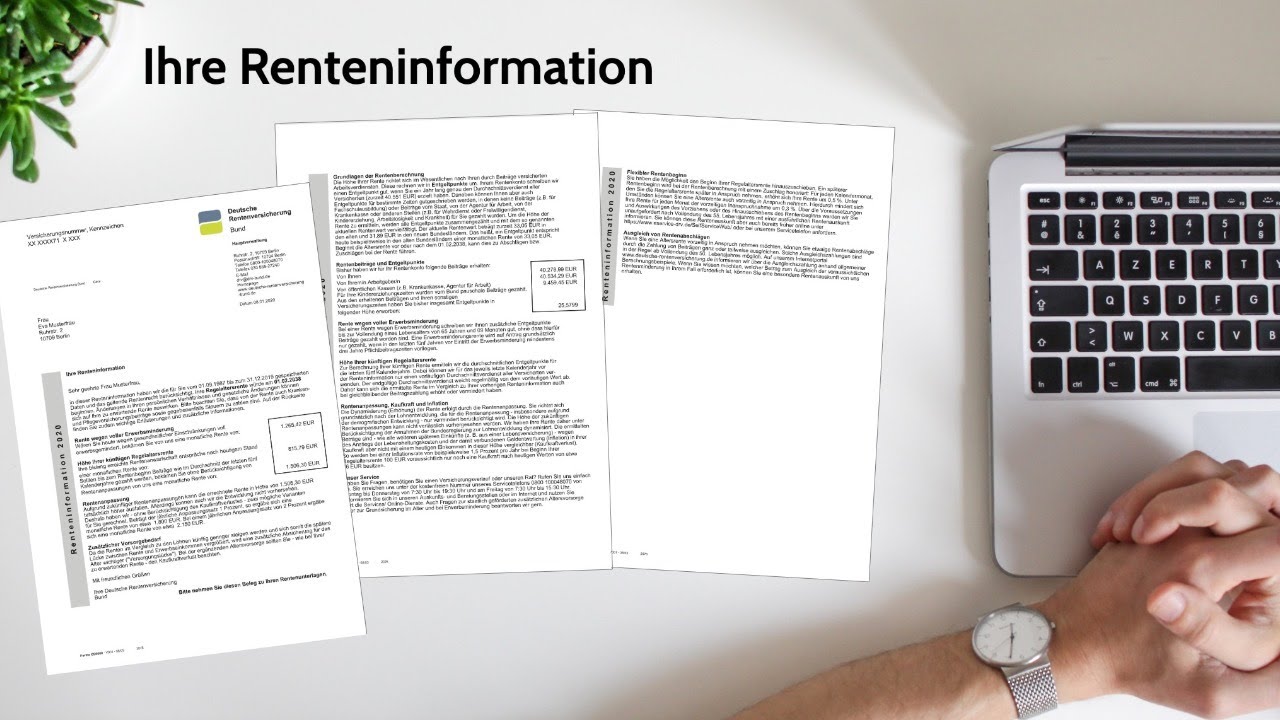 Die Renteninfo mit Kunden lesen und Auftr&auml;ge erhalten