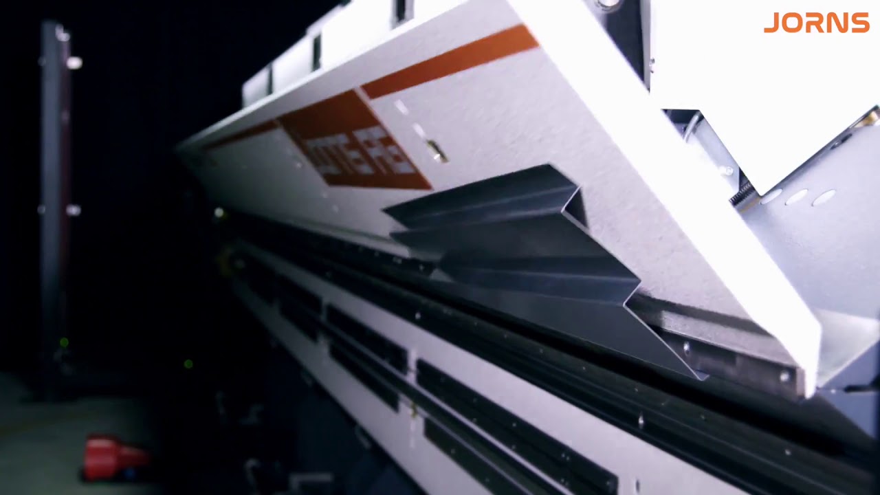 Jorns JDB double bending machine: clamping finger electric, tapered for maximum precision