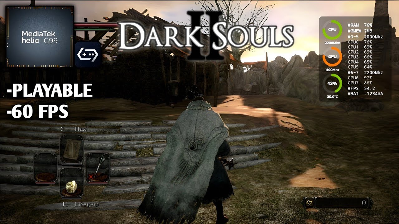 Dark Souls 2 | Gamehub - Mediatek Helio G99 + Settings #3  