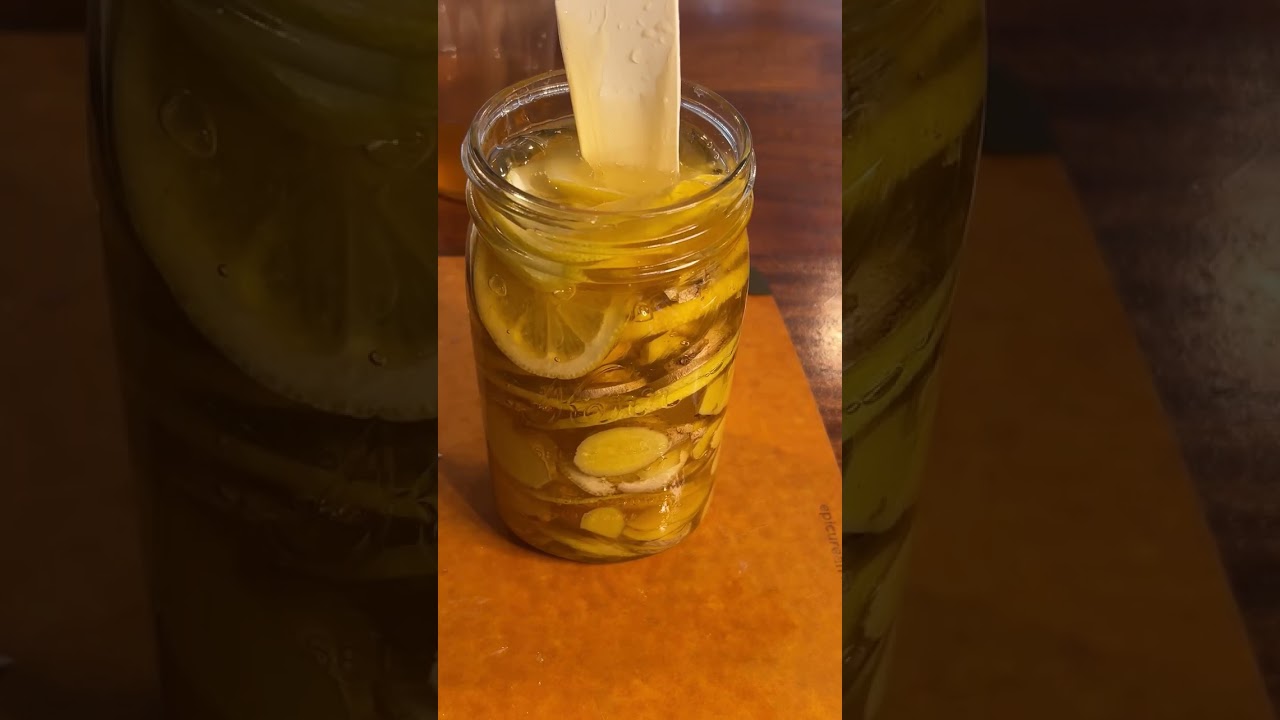 🍋🍯 Лимонно-имбирный мед: эликсир здоровья