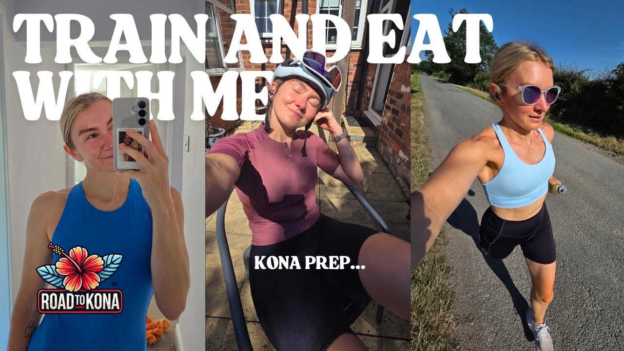 Road to Kona Ep. 9 || A full weekend of Ironman training and eating & weekly food shop