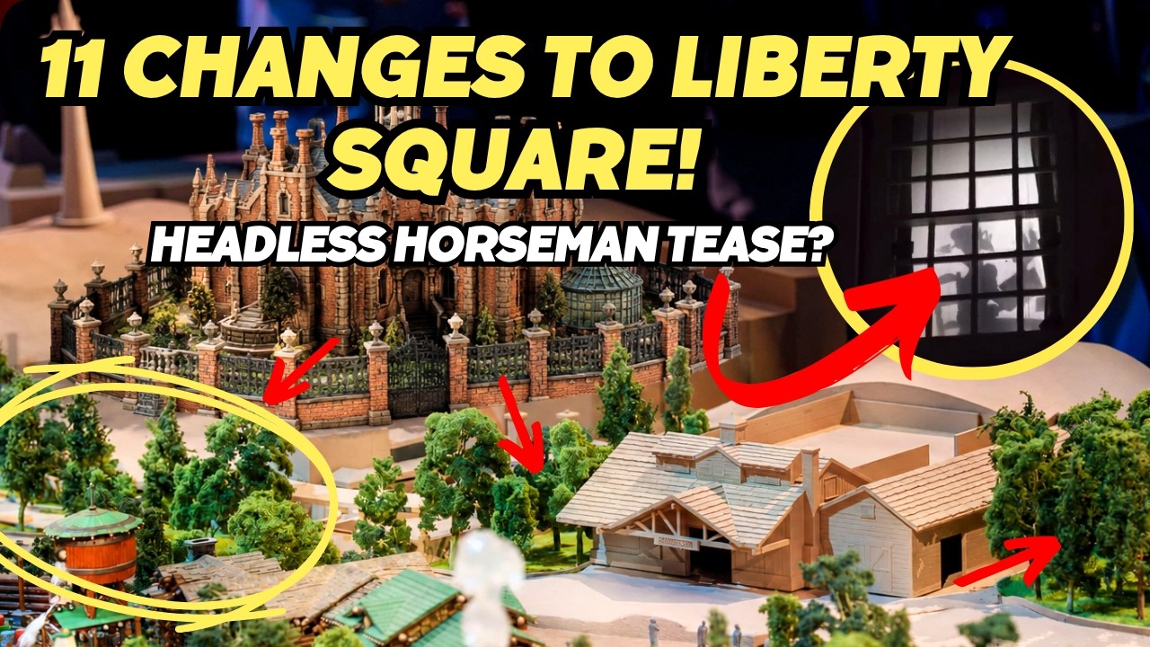 11 способов, которыми Piston Peak и Villains Land меняют Liberty Square | Новая очередь Haunted M...